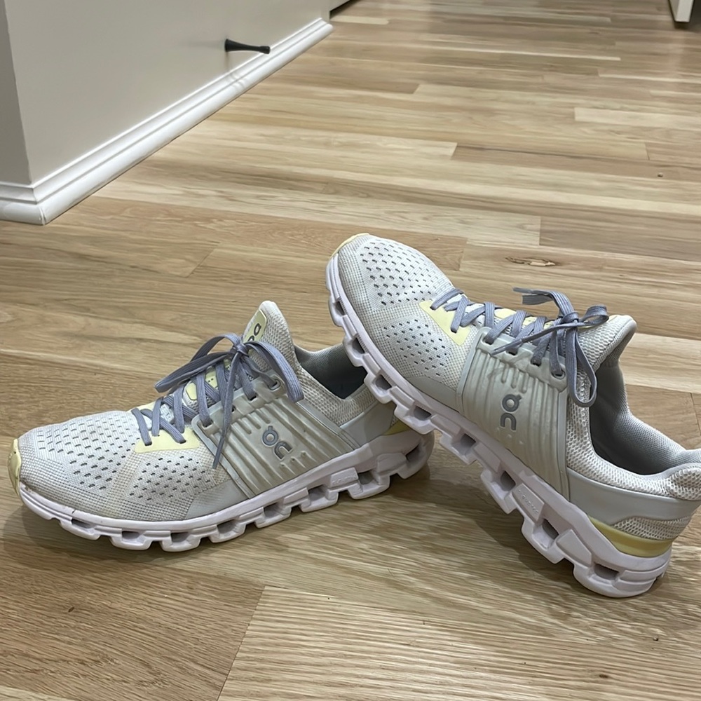 On cloud running shoes
